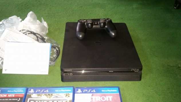 Playstation 4 1TB (scatola, controller, 8 giochi)