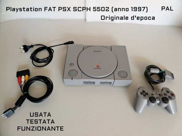 Playstation FAT, SCPH 5502 PAL, Anno 1997