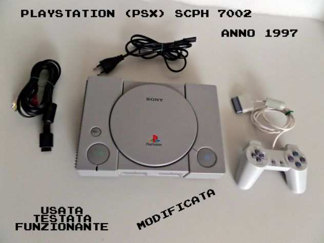Playstation FAT SCPH 7002 (anno 1997) MOD.