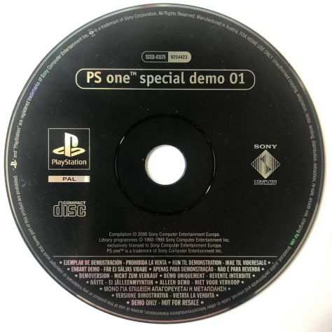 Playstation One Demo CD - Rari e funzionanti