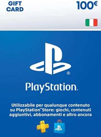 PlayStation Store Gift Card 100 euro  Account italiano