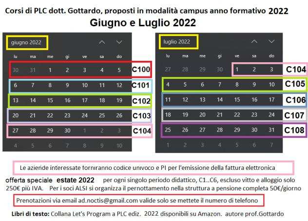 PLC - Campus invernale di programmazione con Siemens TIA PORT V18