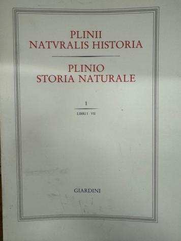 Plinio - Plinii Natvralis Historia  Plinio Storia Naturale - 1984