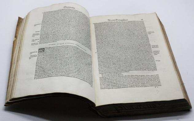 Plutarco - Vite Parallele In folio - 1549