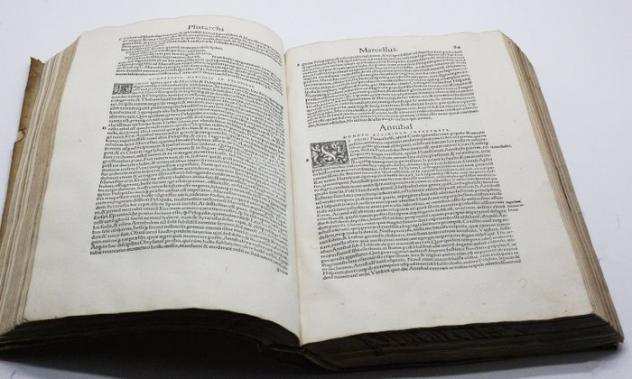 Plutarco - Vite Parallele In folio - 1549
