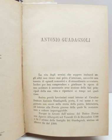 POESIE GIOCOSE, ANTONIO GUADAGNOLI, FIRENZE ADRIANO SALANI, EDITORE 1908.