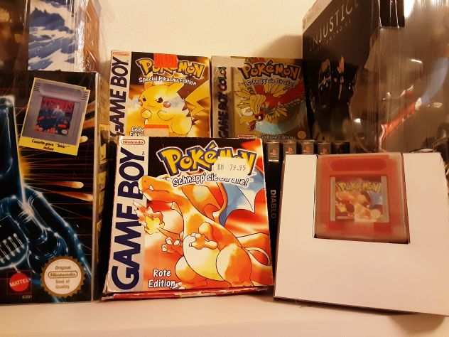 Pokemon Rosso Red Rote Game Boy Collector