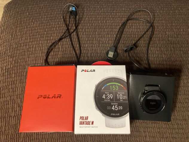 Polar Vantage M doppio cavo smart watch sport