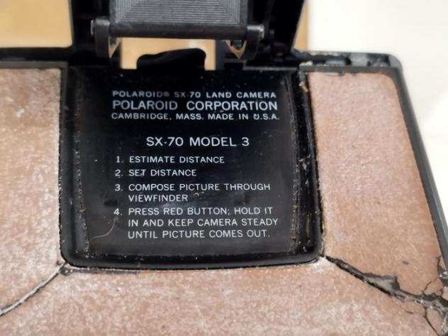 Polaroid SX 70 Model-3 Fotocamera compatta analogica