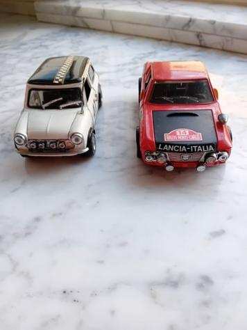 Polistil, Politoys - 125 - Mini Cooper e Lancia Fulvia Rallye Monte Carlo - Le auto sportive degli anni 70 made in Italy
