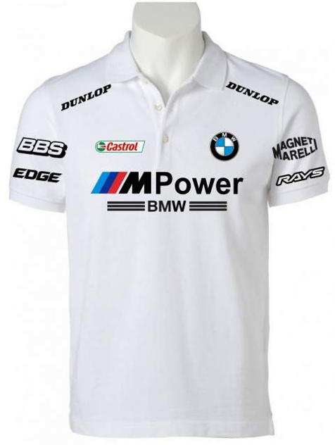 POLO BMW M POWER maglietta felpa alfa romeo t-shirt, ducati,ktm