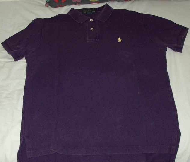 polo by Ralph Lauren polo viola cotone