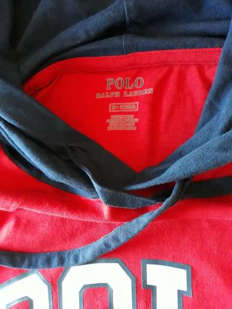 Polo by Ralph Lauren t shirt con cappuccio