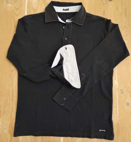 Polo maniche lunghe Pirelli, taglia M, colore blu