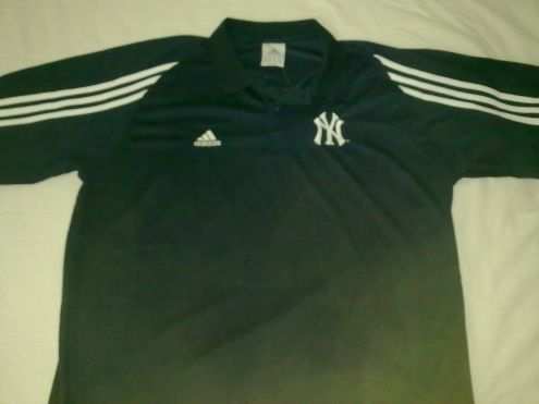 Polo nuova e originale Adidas NY Yankees