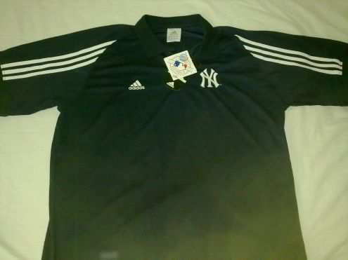 Polo nuova e originale Adidas NY Yankees