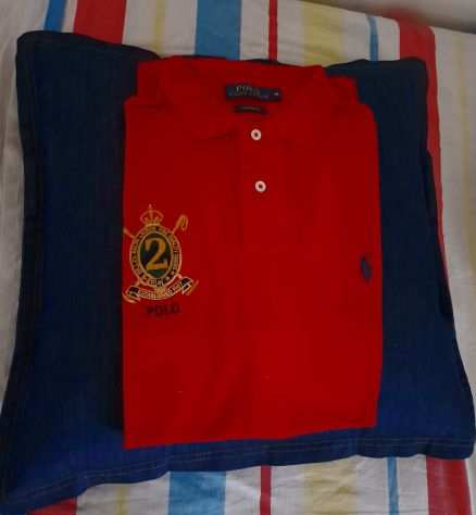 POLO RALPH LAUREN polo custom fit bordeaux