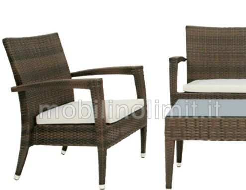 Poltrona Armchair Marrone per esterno - Linea 280 - Nuovo