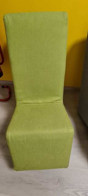 Poltrona design colore verde