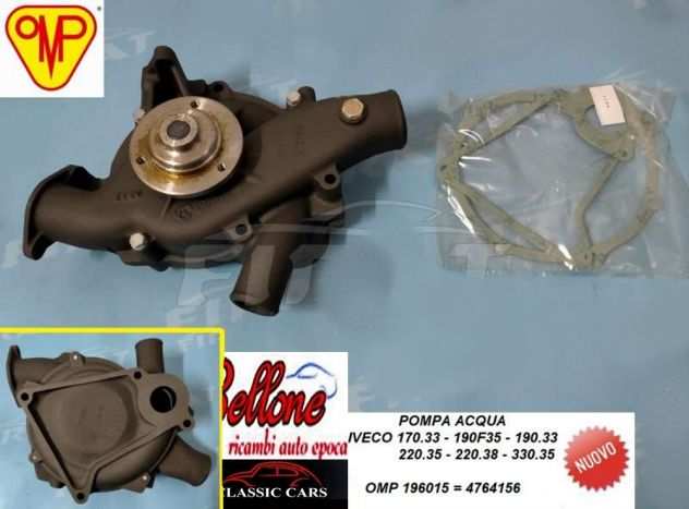 POMPA ACQUA FIAT 170.33 - 190.33 - 220.38 (196015)