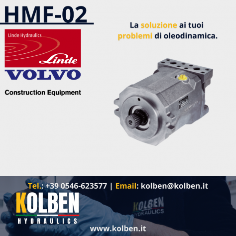 Pompa Linde HMF-02 per Volvo EW140B