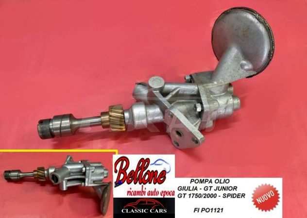 Pompa olio Alfa Romeo Giulia Giulia GT Junior GT 1750 2000 Spider nuovo