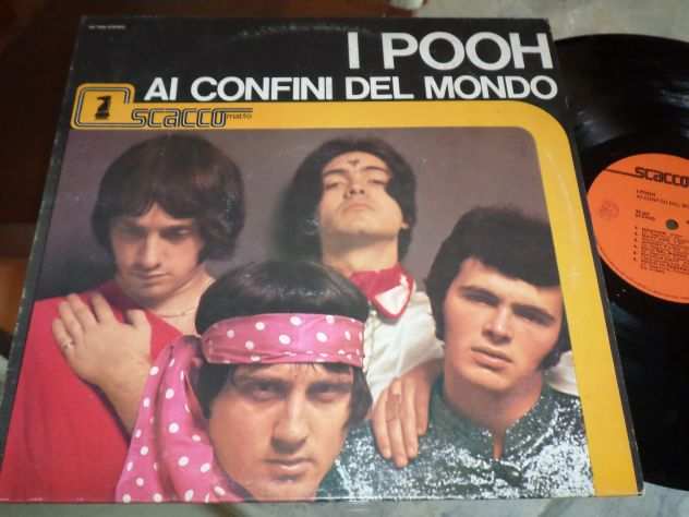 POOH - Ai Confini del Mondo - LP  33 giri Scaccomatto 1981 Italy