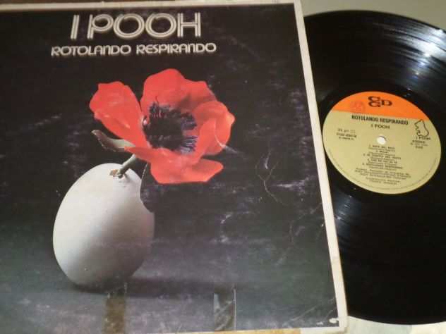 POOH - Rotolando Respirando - LP  33 giri 1977 CGD Italy
