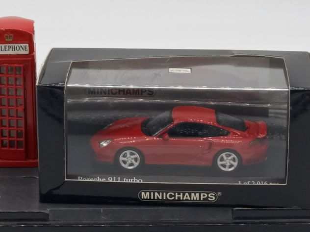 PORSCHE 911 996 turbo - 1999 - Minichamps - Scala 143