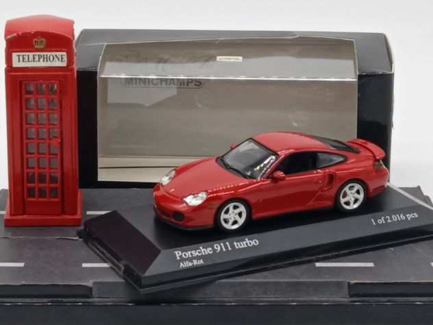 PORSCHE 911 996 turbo - 1999 - Minichamps - Scala 143