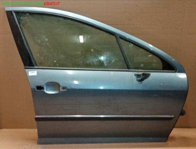 PORTA ANT.D. GRIGIO MEDIO MET CON ALZ. PEUGEOT 407 (D2) 4 porte  SW