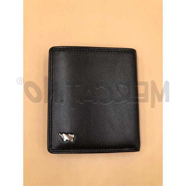 Porta foglio braun buffel nero uomo