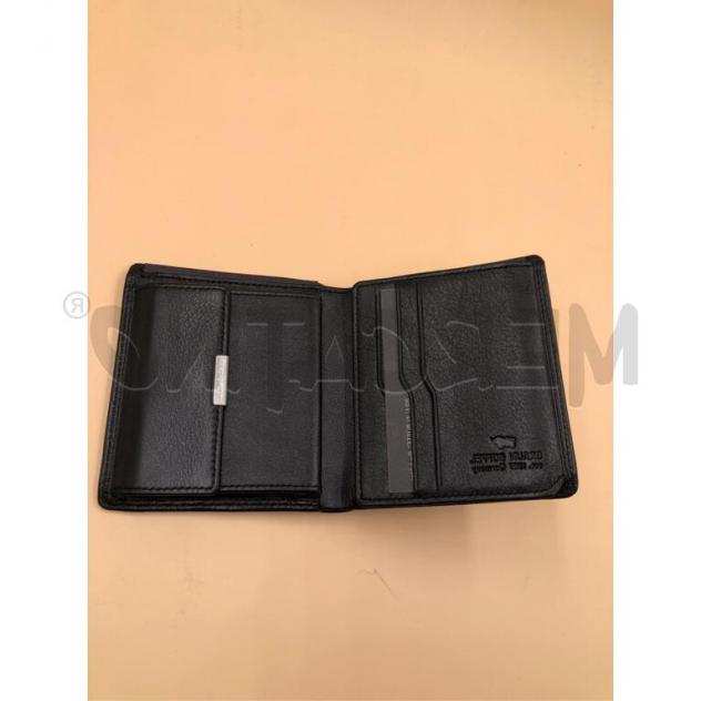 Porta foglio braun buffel nero uomo