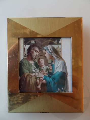 Portafoto con Sacra Famiglia di Nazareth