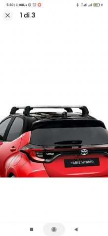 Portapacchi Yaris ibrido 2020 Toyota
