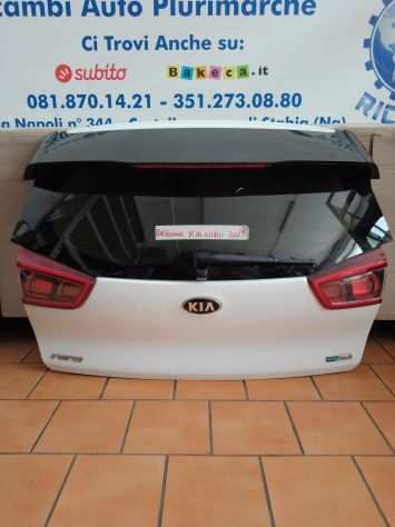 portellone baule cofano posteriore kia niro 2019