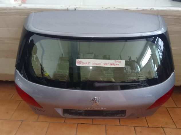 portellone baule cofano posteriore peugeot 308 2019