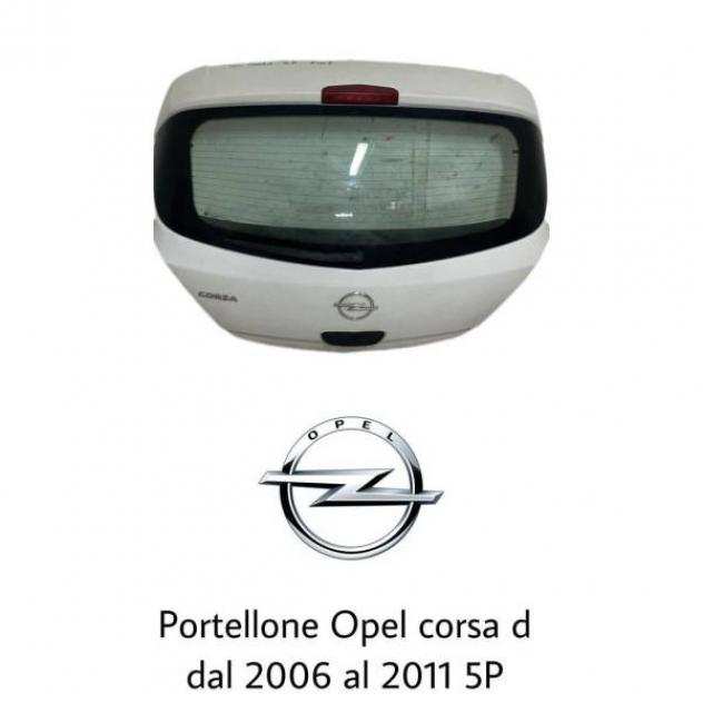 PORTELLONE POSTERIORE COMPLETO OPEL Corsa D 5P 1Acircdeg Serie (06)