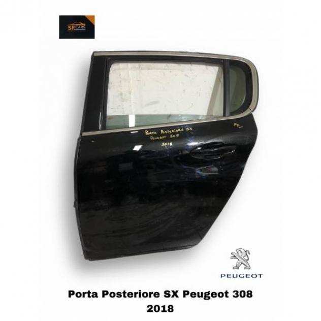 PORTIERA POSTERIORE SINISTRA PEUGEOT 308 Berlina Restyling (17)
