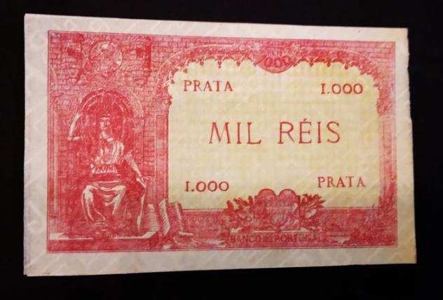 Portogallo - 1000 reis 1919 Banco de Portugal - Proof  Uniface