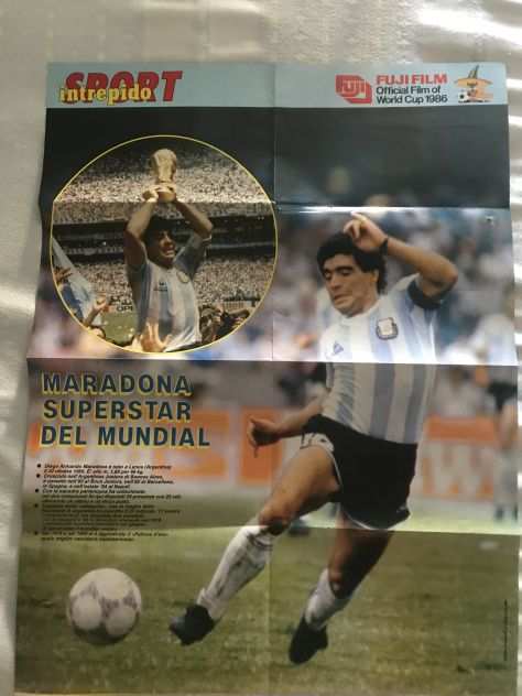 Poster Maradona 1986