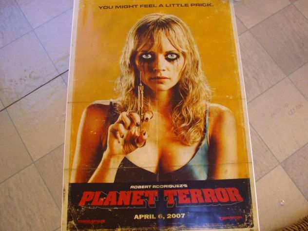 poster planet terror by quentin tarantino