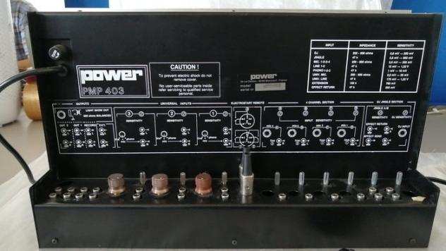 power - POWER PMP403 - Mixer analogico