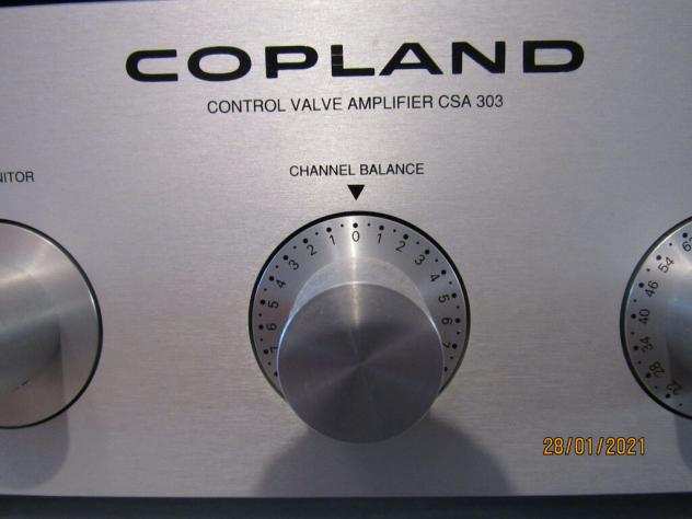 Preamplificatore Ibrido COPLAND CSA 303 imballo Copland Usato