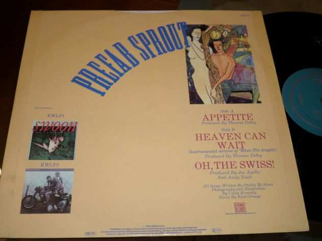 PREFAB SPROUT - Appetite - LP - 12rdquo Single  7  45 giri 1985 UK Kitchenware