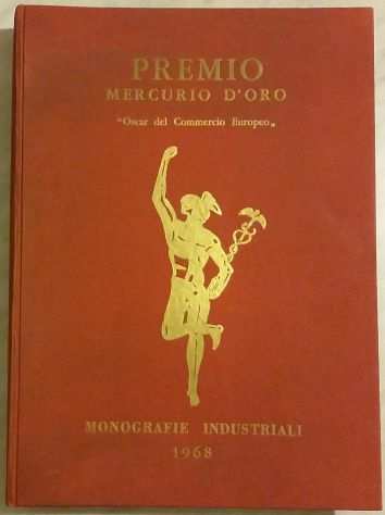 Premio Mercurio DrsquoOro 1968. Oscar del Commercio europeo ottime condizioni