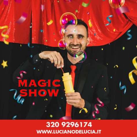 PRESTIGIATORE - MAGO - FESTE COMPLEANNO BAMBINI- MATRIMONI - EVENTI - ANIMAZIONE