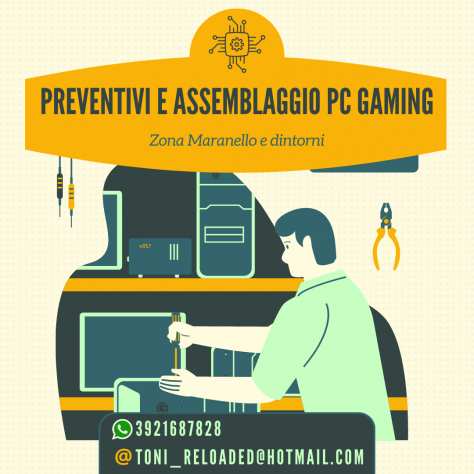 Preventivi e assemblaggio PC Gaming