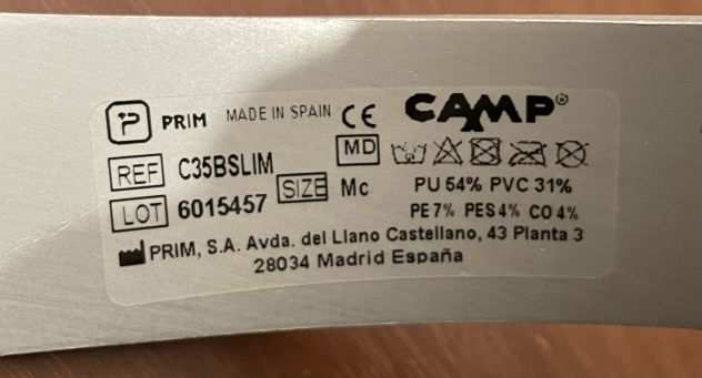 PRIM CAMP Busto a 3-punti per ipertensione tg MC