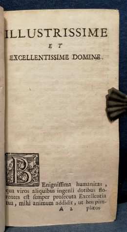 (PRIMA RARA ED.) - HEROIDUM EPISTOLAElig MATTHAEligI MARSILII, VENEZIA, 1710.